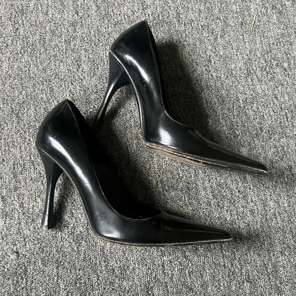Gucci Black Stiletto Pump Pointed Toe Heels, size 36 - Picture 5 of 13